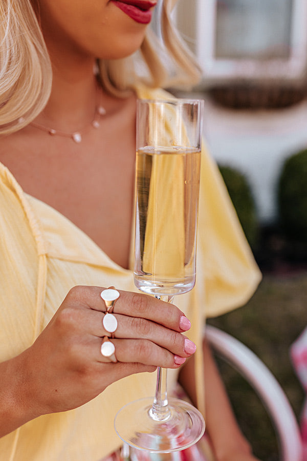 Exchange Numbers Ring Set-Beginning Fashion
