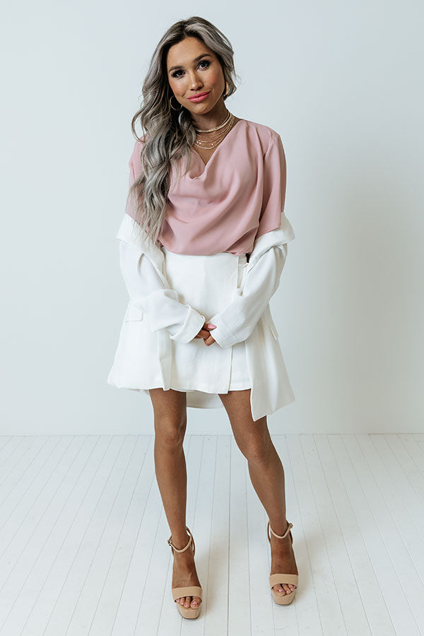 Date Night Sips Top-Beginning Fashion