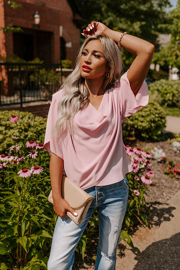 Date Night Sips Top-Beginning Fashion