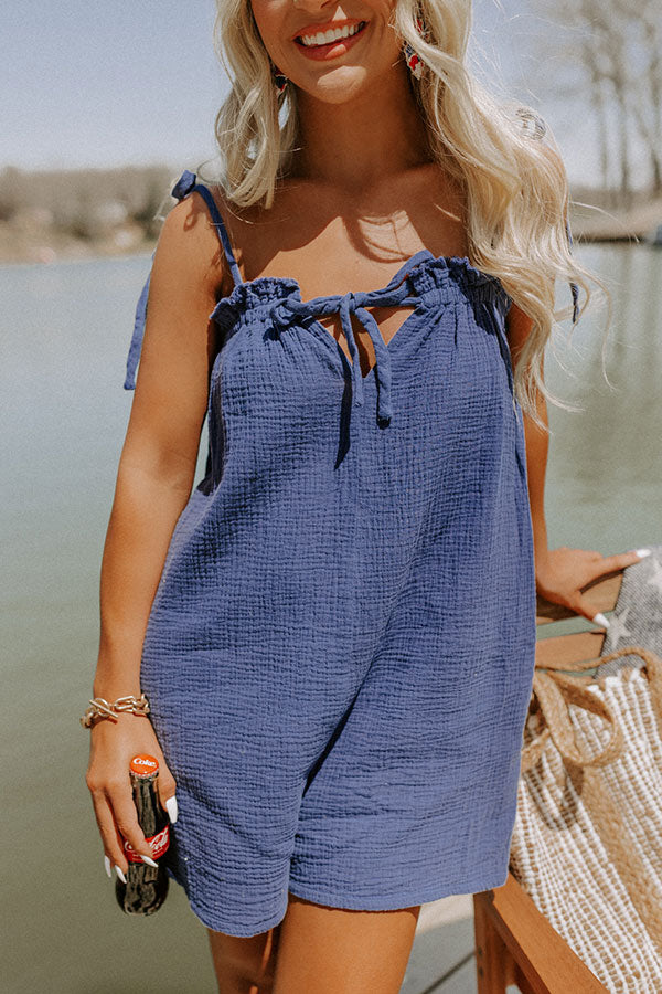 Around The Boardwalk Romper-Beginning Fashion