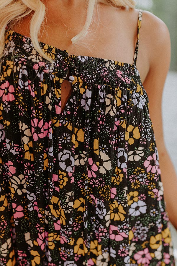 Brunching With Besties Floral Shift Dress-Beginning Fashion