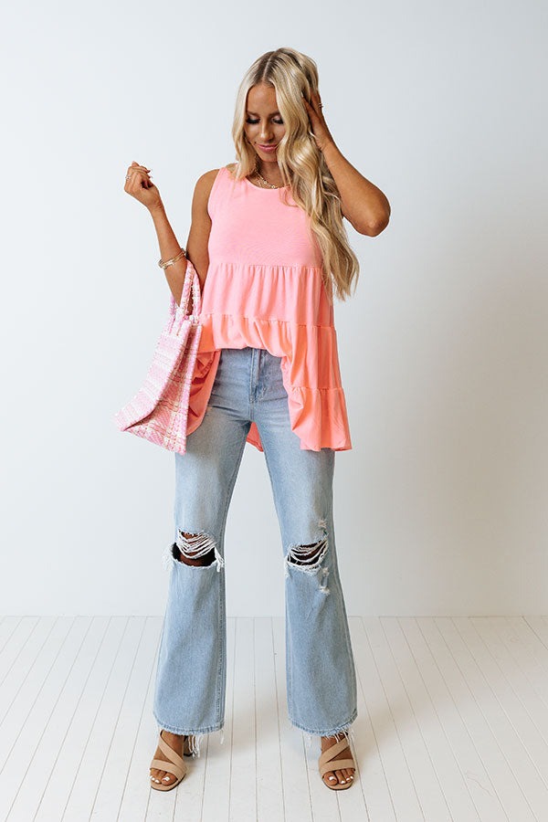 Calling Your Name Shift Top In Pink-Beginning Fashion