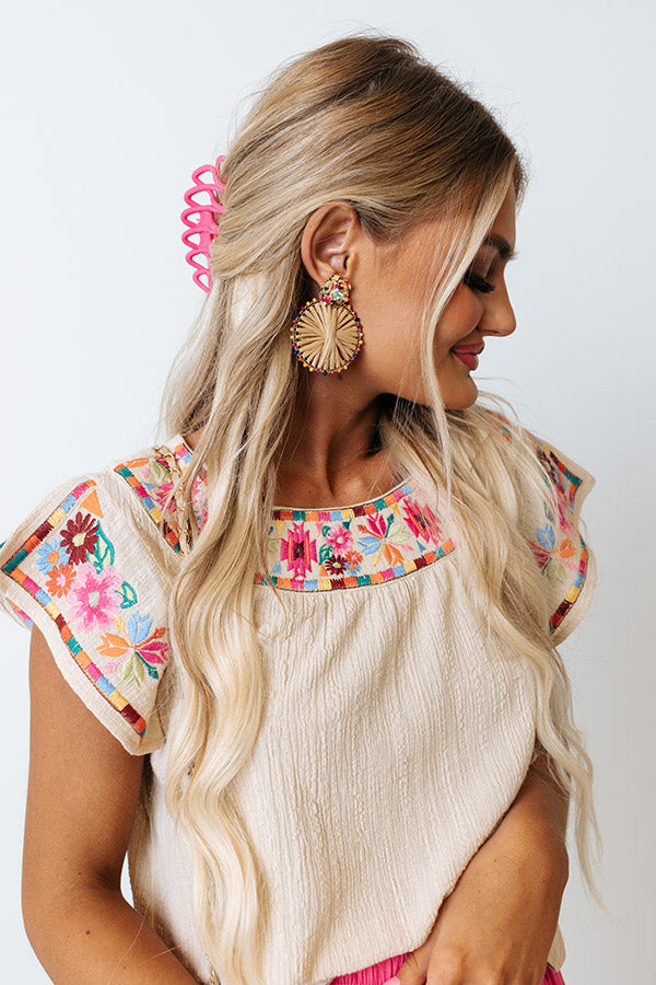 Cabo Beaches Beaded Earrings-Beginning Fashion