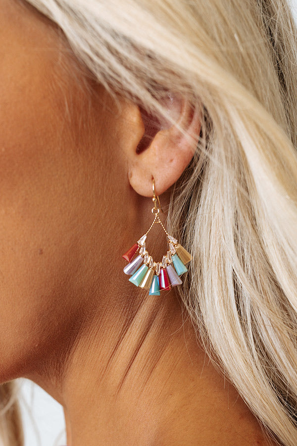 Better With Bubbly Earrings In Multi-Beginning Fashion