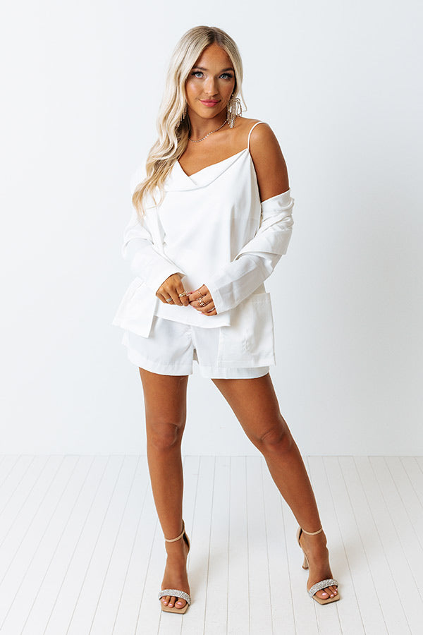 Better With Bubbly Shift Top In Ivory-Beginning Fashion