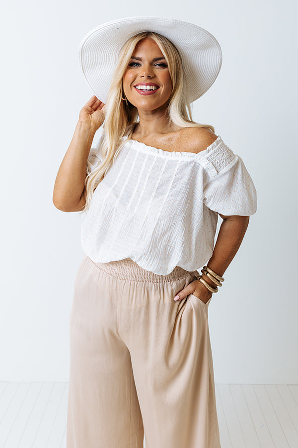 Close Memories Shift Top In Ivory Curves-Beginning Fashion
