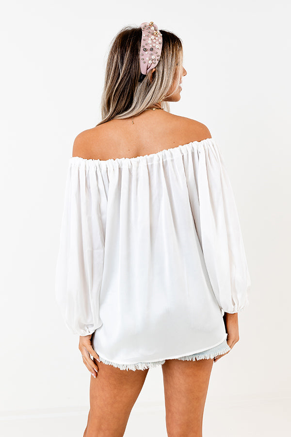 Boss Shift Top In White-Beginning Fashion