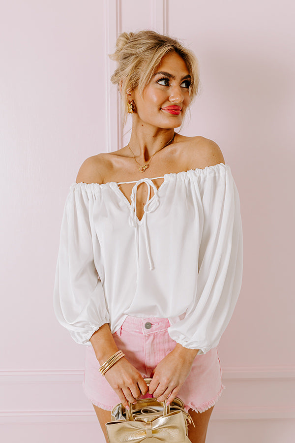Boss Shift Top In White-Beginning Fashion