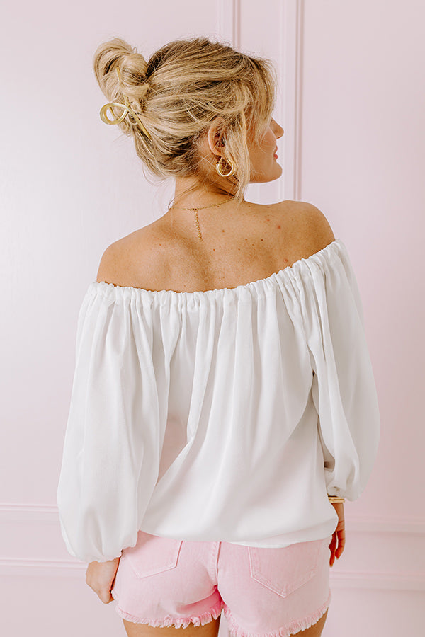 Boss Shift Top In White-Beginning Fashion