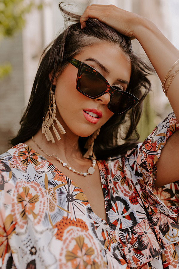 Beach Tripping Sunnies In Tortoiseshell-Beginning Fashion