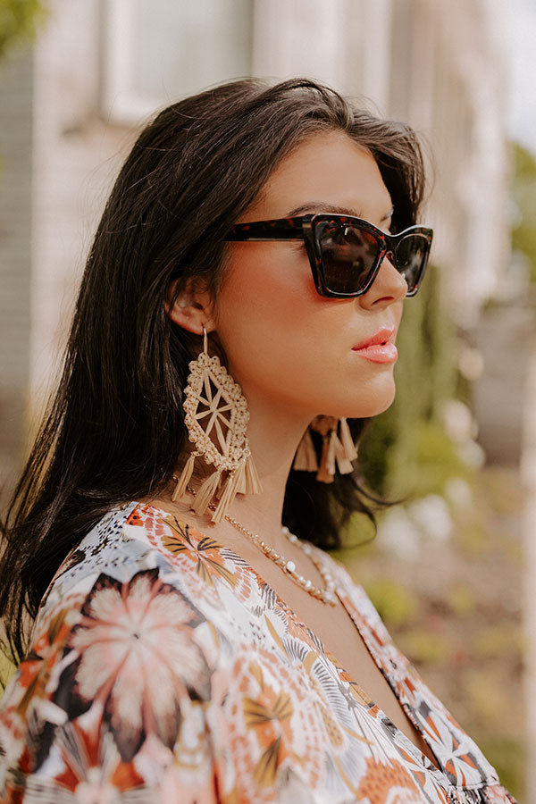 Beach Tripping Sunnies In Tortoiseshell-Beginning Fashion