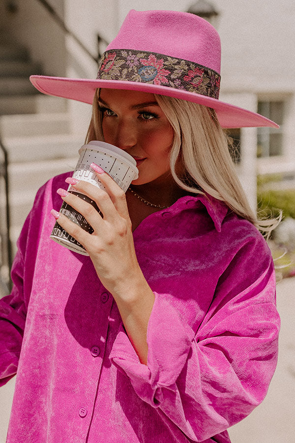 Hello, Hamptons Wool Fedora-Beginning Fashion