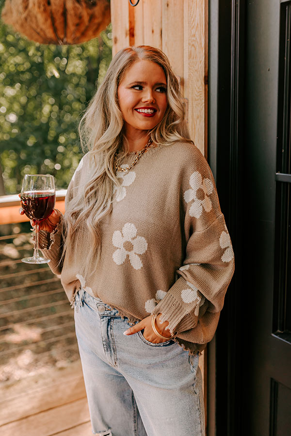 Boho Vibes Sweater Curves-Beginning Fashion