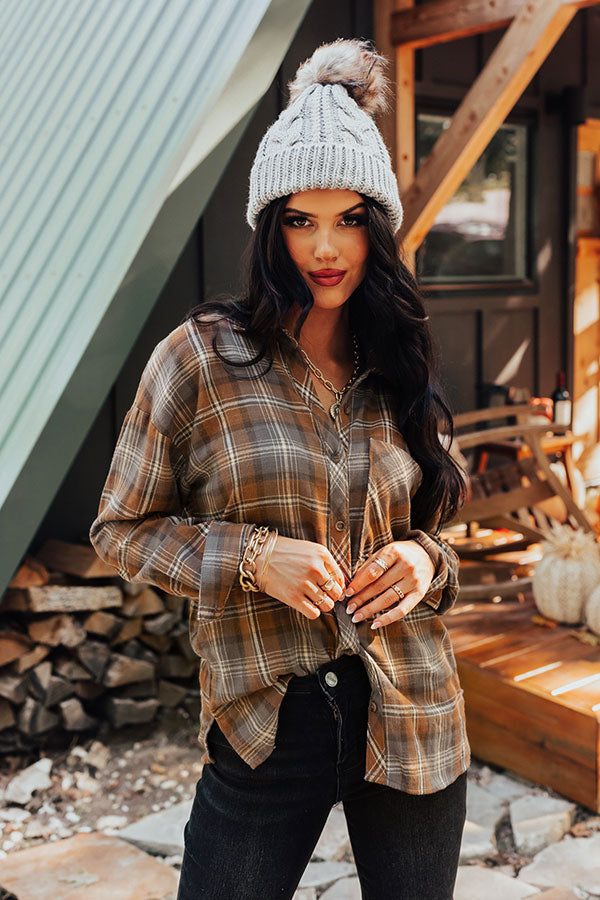 Energy Matched Flannel In Grey-Beginning Fashion