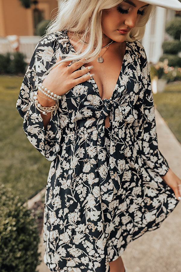 Full Of Heart Floral Dress-Beginning Fashion