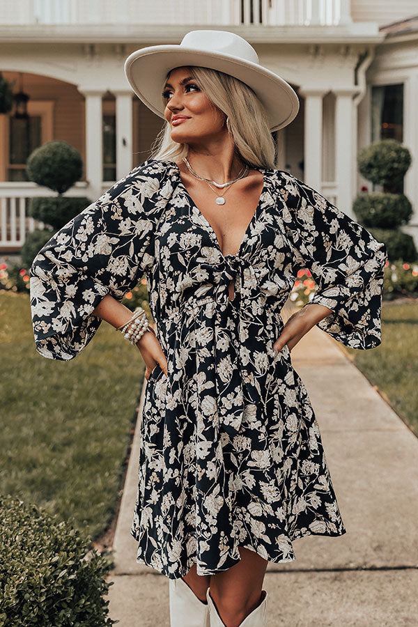 Full Of Heart Floral Dress-Beginning Fashion