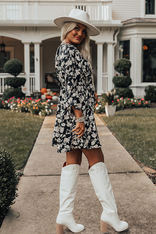 Full Of Heart Floral Dress-Beginning Fashion