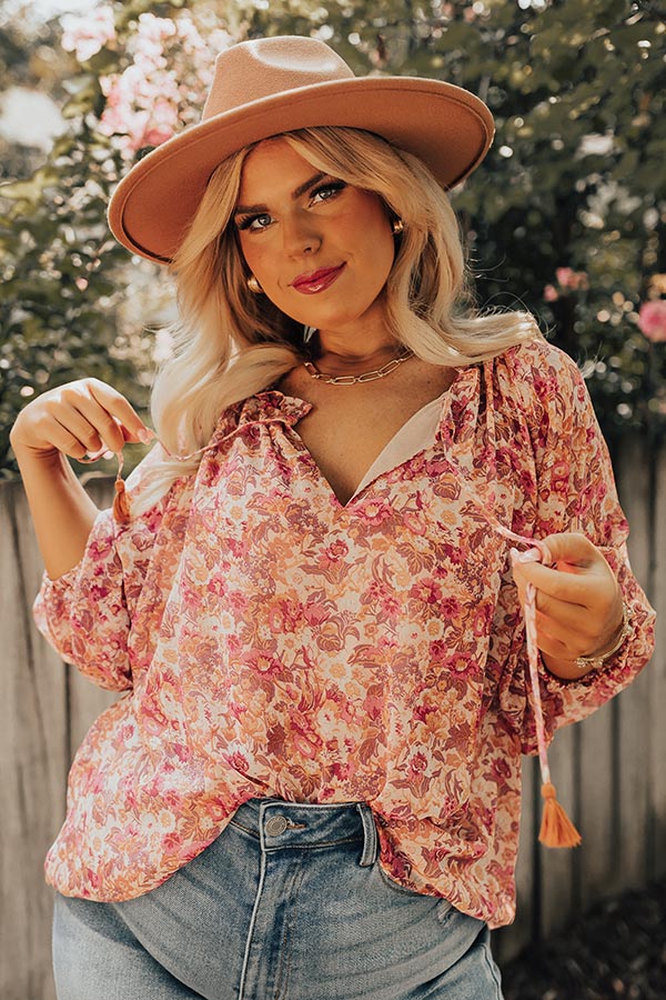 Blissful Mindset Shift Top Curves-Beginning Fashion