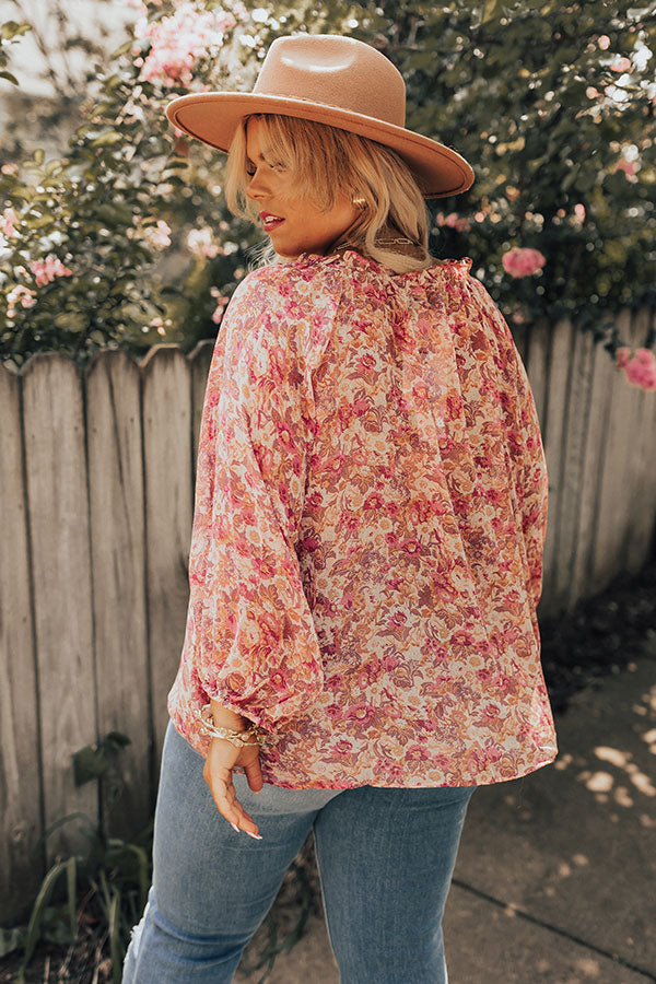 Blissful Mindset Shift Top Curves-Beginning Fashion