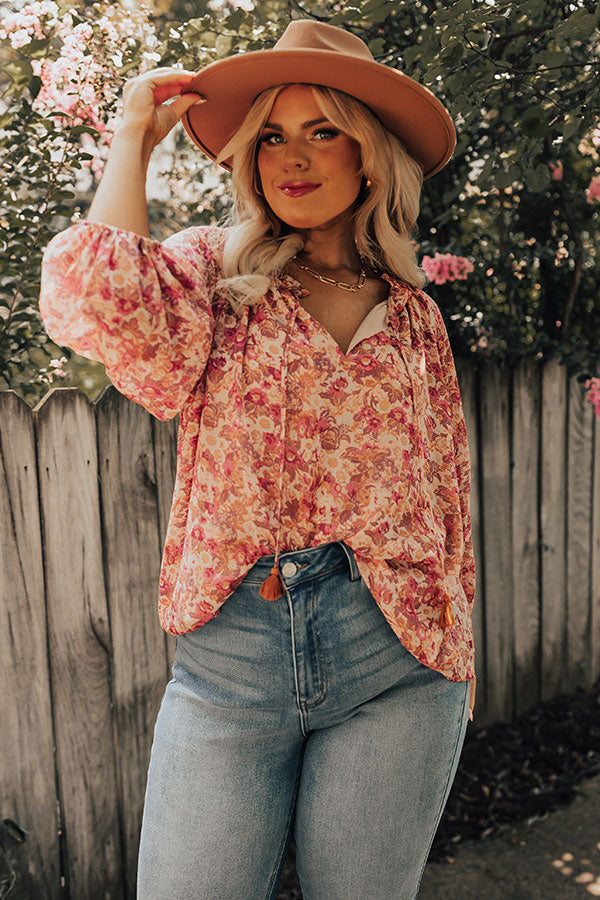 Blissful Mindset Shift Top Curves-Beginning Fashion