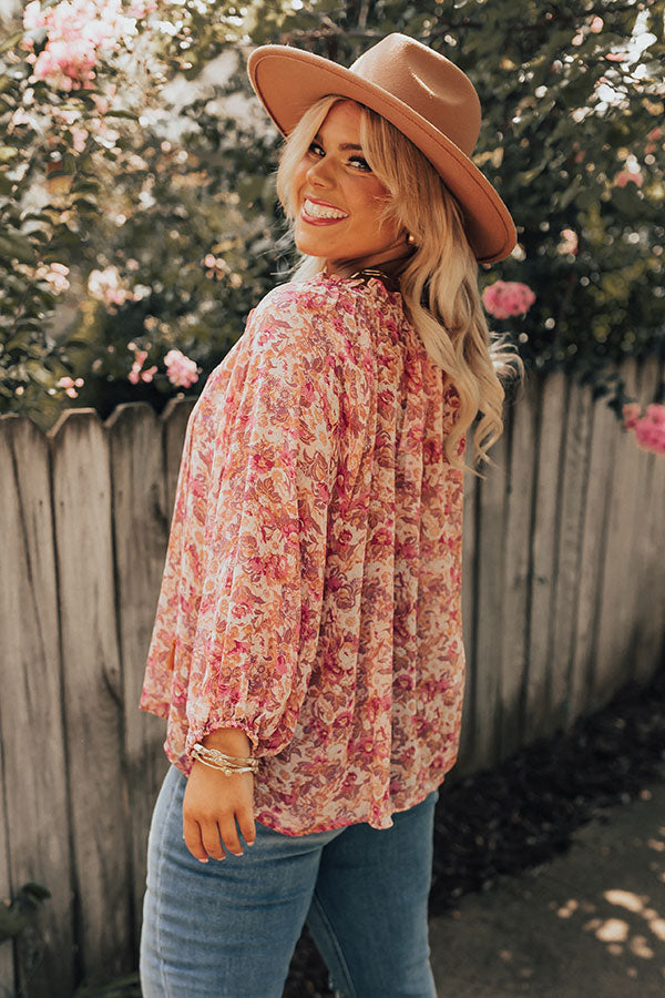 Blissful Mindset Shift Top Curves-Beginning Fashion