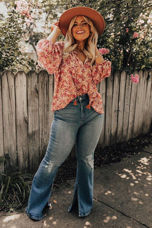 Blissful Mindset Shift Top Curves-Beginning Fashion