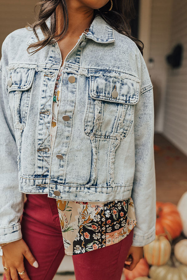 Epic Days Denim Jacket-Beginning Fashion