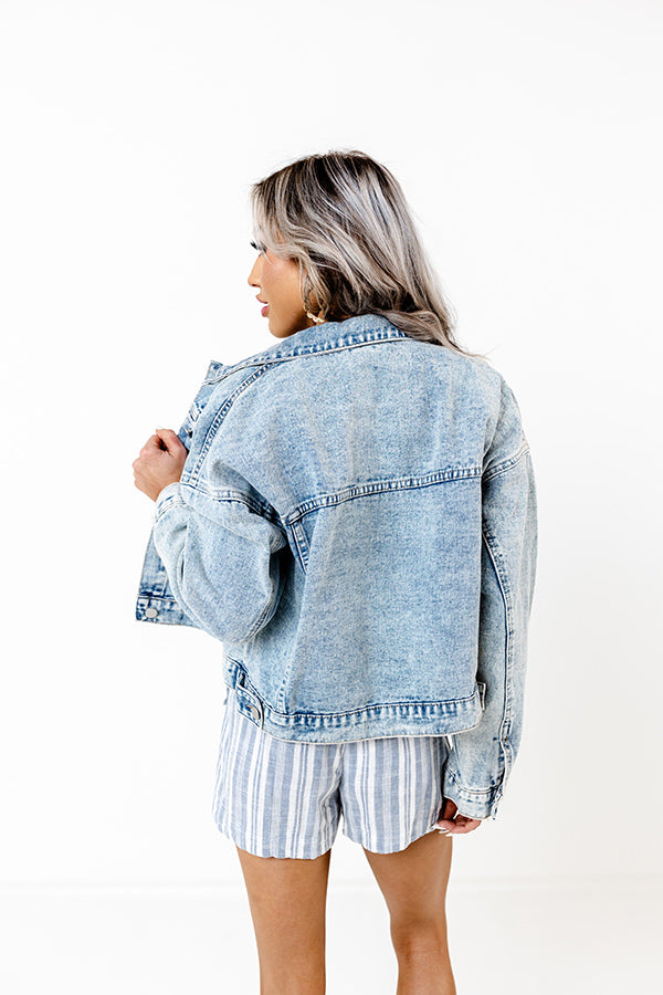 Epic Days Denim Jacket-Beginning Fashion