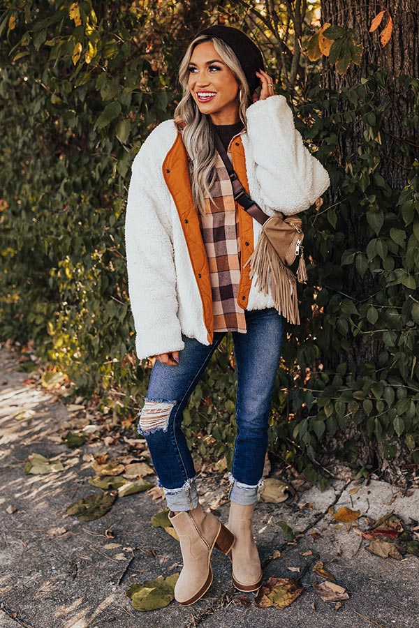 Cozy Cabin Vibes Flannel-Beginning Fashion
