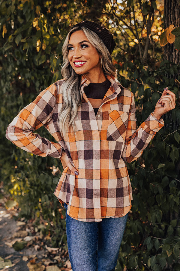 Cozy Cabin Vibes Flannel-Beginning Fashion
