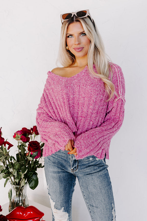 Classic Cuddles Knit Sweater-Beginning Fashion