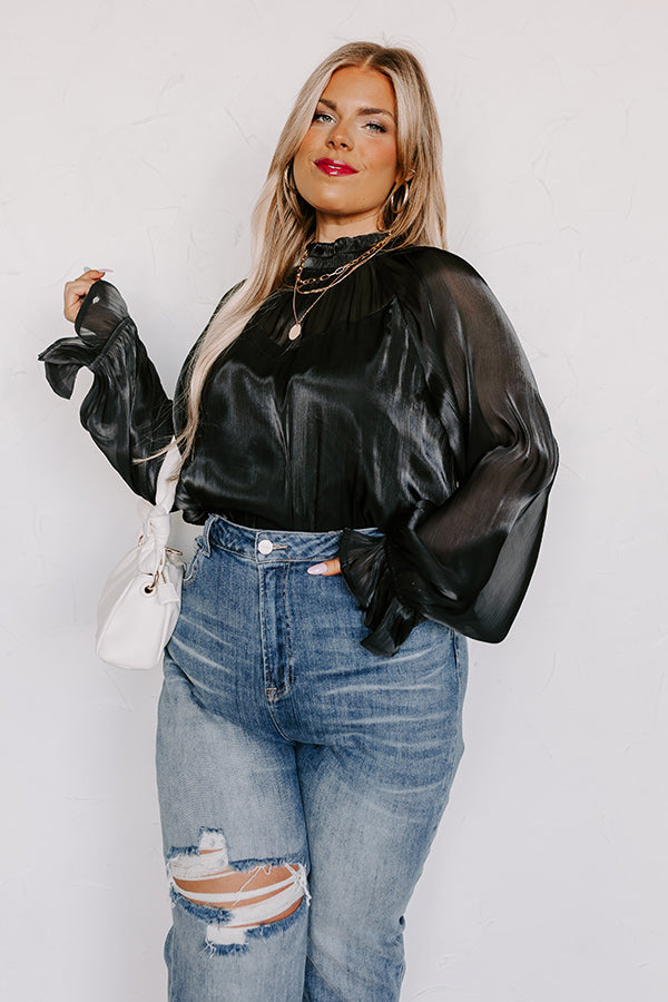 Greatest Opportunity Shift Top in Black Curves-Beginning Fashion