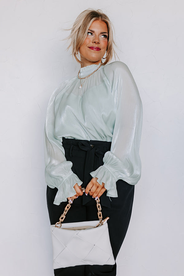 Greatest Opportunity Shift Top in Mint Curves-Beginning Fashion