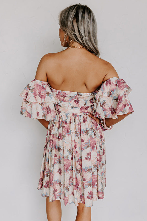 Field of Dreams Smocked Dress-Beginning Fashion