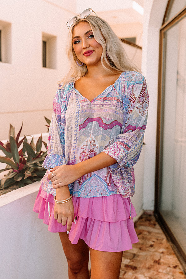 Better Be Brunch Chiffon Top-Beginning Fashion