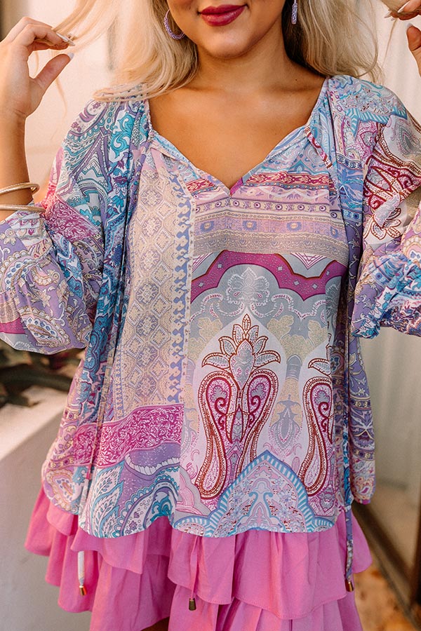 Better Be Brunch Chiffon Top-Beginning Fashion