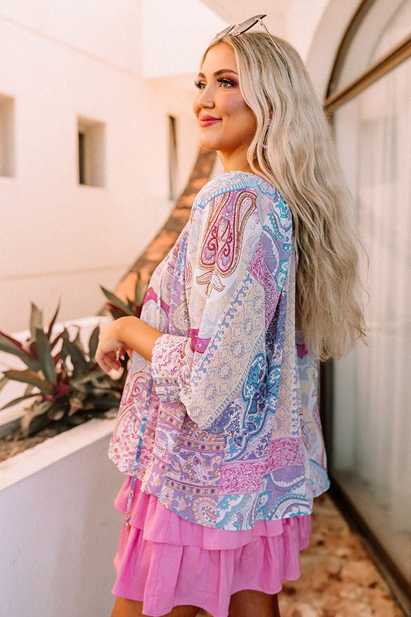 Better Be Brunch Chiffon Top-Beginning Fashion