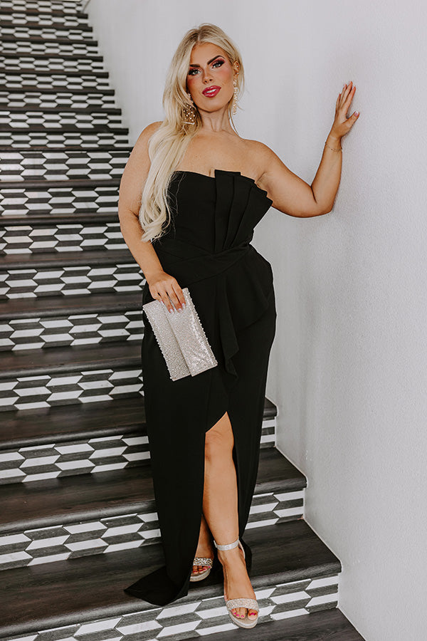 Back To You Maxi in Black Curves-Beginning Fashion