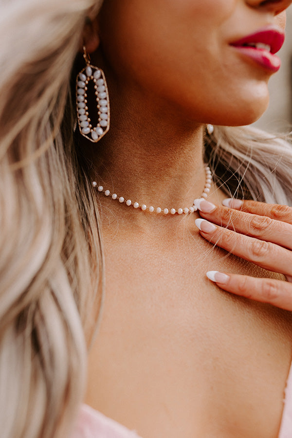 Craving Coconuts Choker-Beginning Fashion