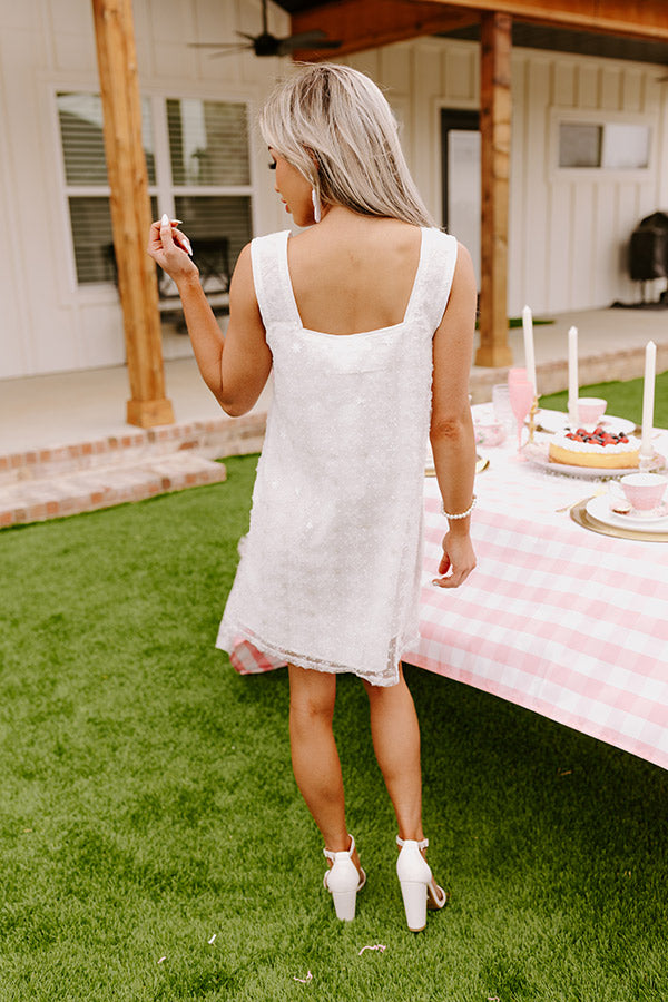 First Class Reservations Embellished Mini Dress-Beginning Fashion