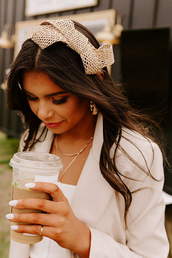Graceful Greetings Woven Headband-Beginning Fashion