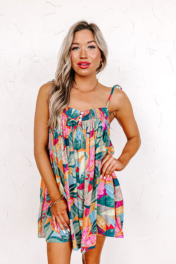 Bloom With A View Romper In Green-Beginning Fashion