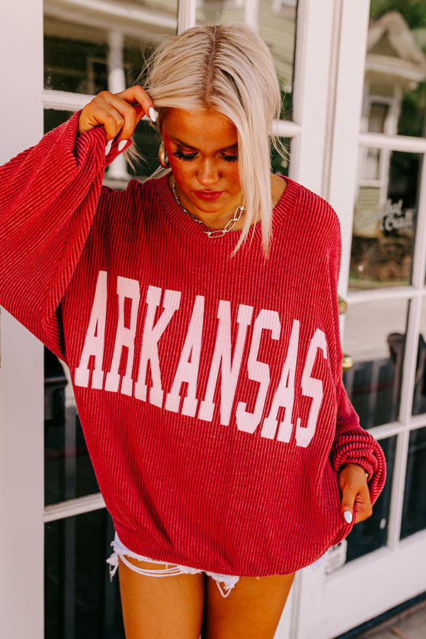 Arkansas State Pride Sweatshirt-Beginning Fashion