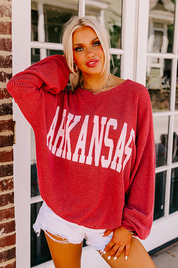 Arkansas State Pride Sweatshirt-Beginning Fashion