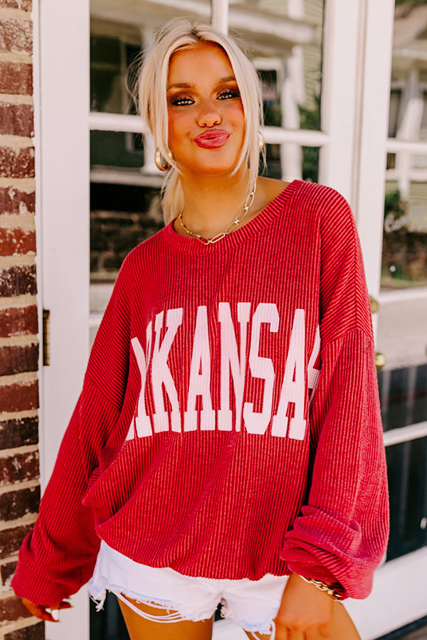Arkansas State Pride Sweatshirt-Beginning Fashion