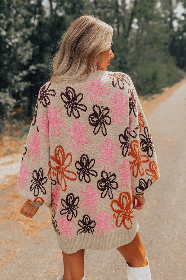 Crisp Fall Sweater Dress-Beginning Fashion