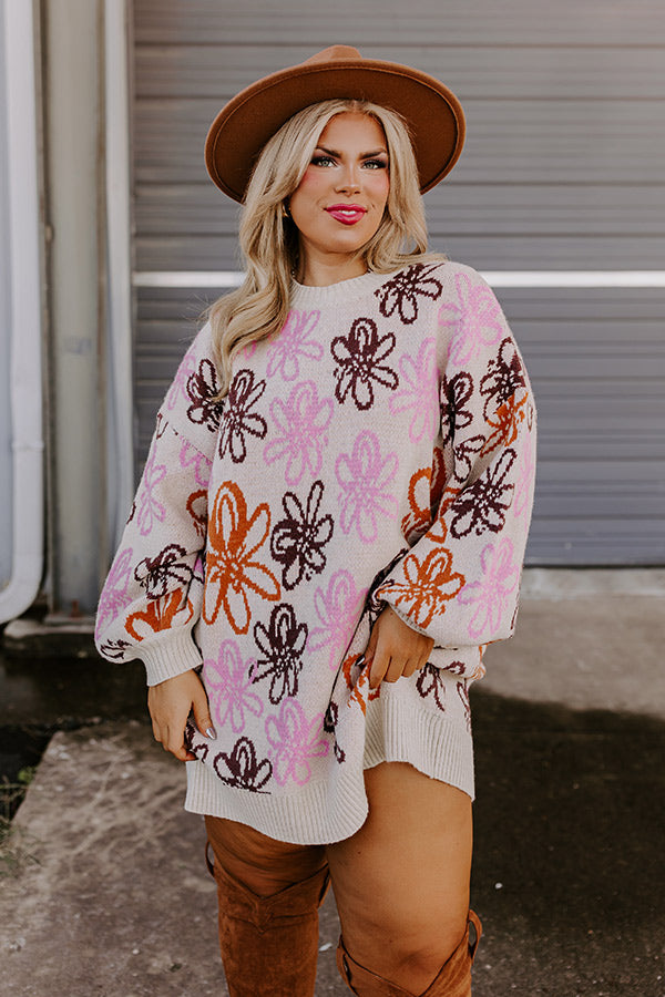 Crisp Fall Sweater Dress Curves-Beginning Fashion