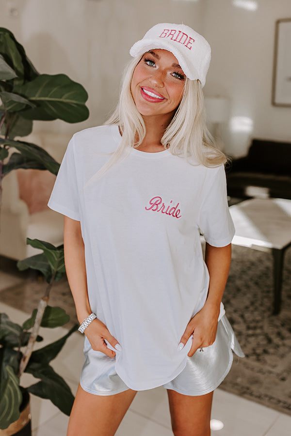 Bride Embroidered Tee-Beginning Fashion