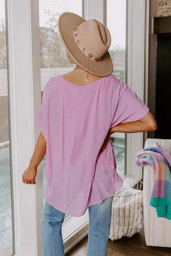 Grateful Life Shift Top In Pink-Beginning Fashion