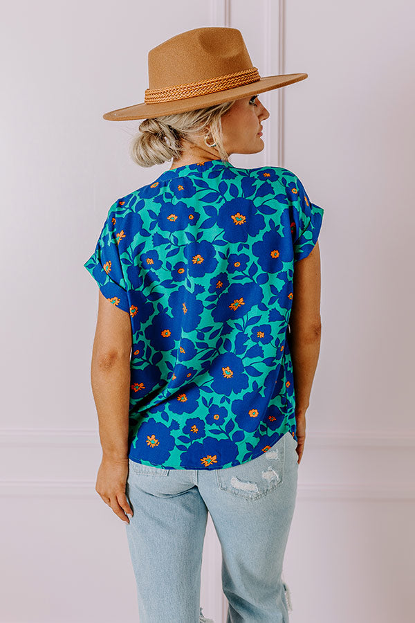 Botanical Garden Button Up-Beginning Fashion